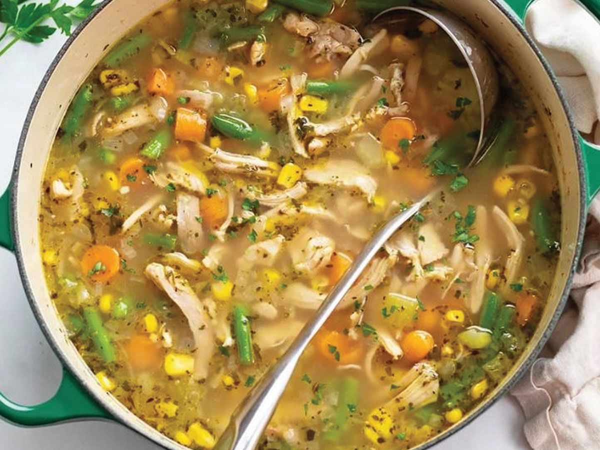 Chicken Vegetables Soup