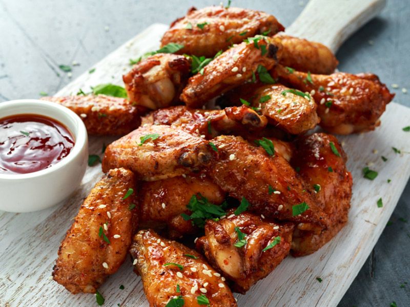 Trio Chicken Wings Meal