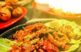 Grilled Chicken With BBQ Sauce Platter