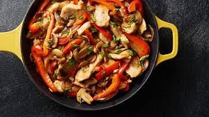 Chicken With Garlic Sauce Platter