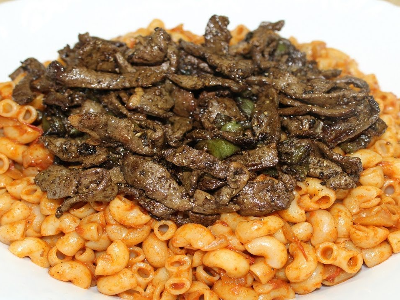Liver Pasta