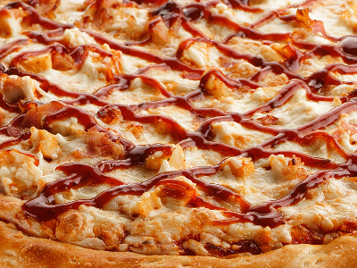chicken BBQ pizza