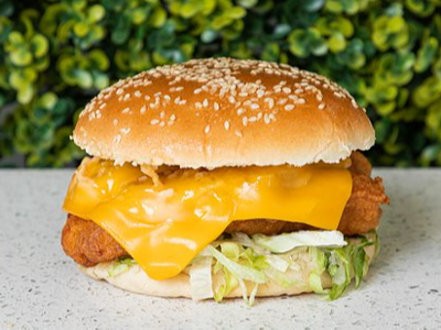 Cheese Crispy Chicken Burger