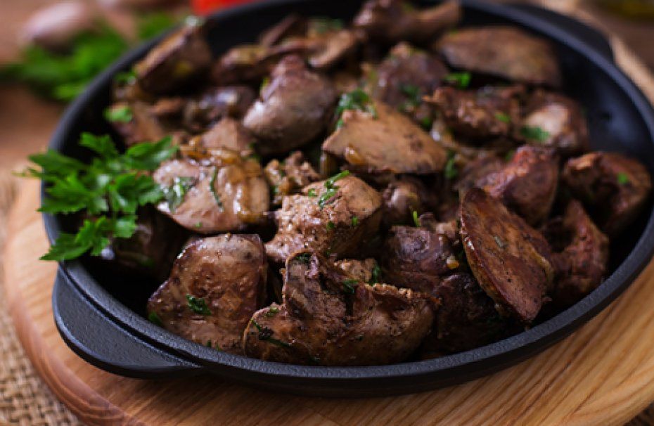 Chicken Liver Fatteh