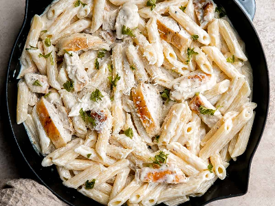 Fried Chicken Pasta