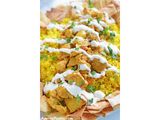 Chicken Strips Fatteh