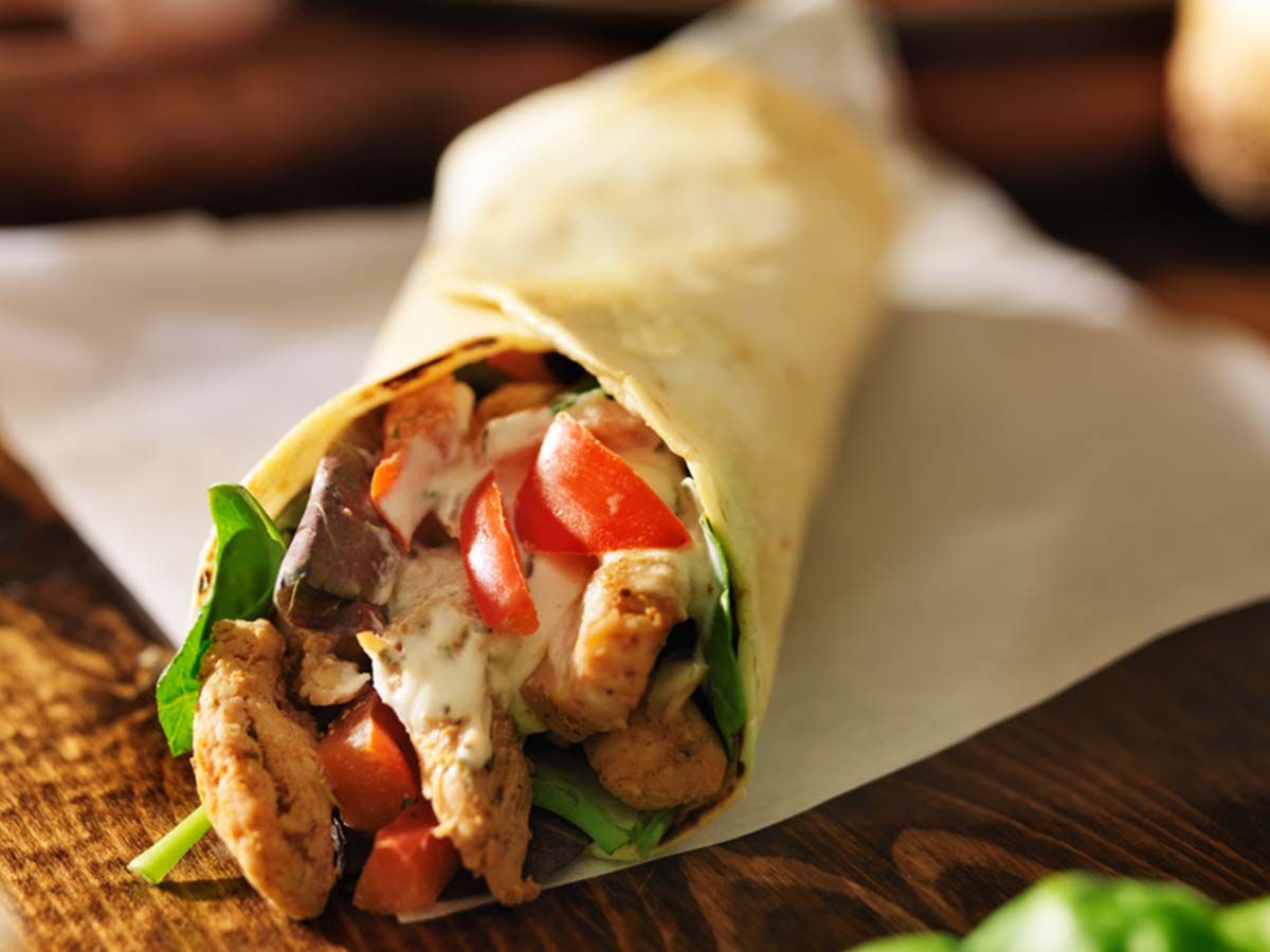 Grilled Chicken wrap