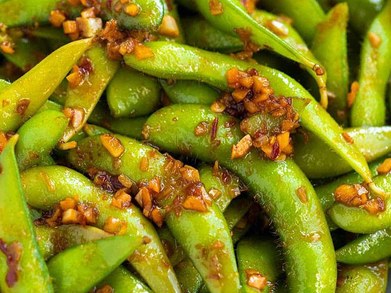 Chili Garlic Edamame
