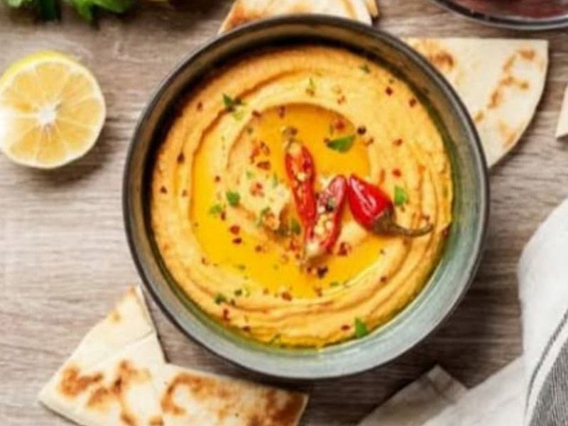 Chili Hummus 460 Cal