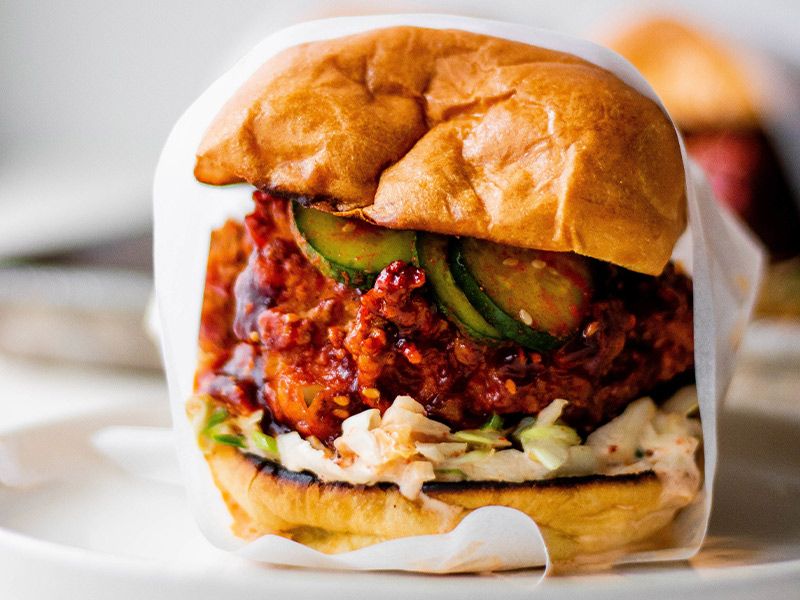 Chili Tender Chicken Sandwich