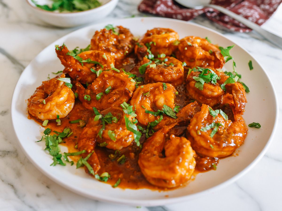 shrimps with garlic and chili 200 gram