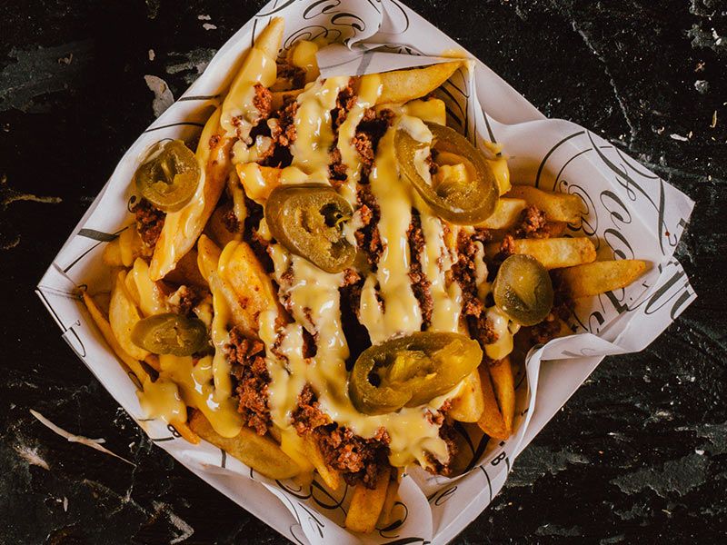 Chili Beef Jalapeno Loaded Fries