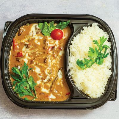 Beef Stroganoff Platter