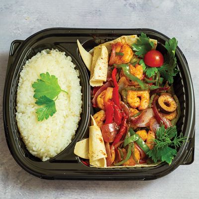 Shrimp Fajita Platter