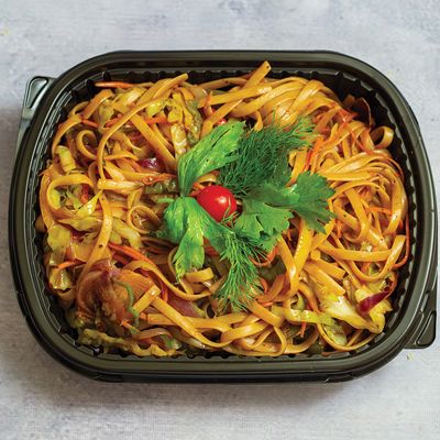 Vegetables Yaki Soba Fettuccine Noodles