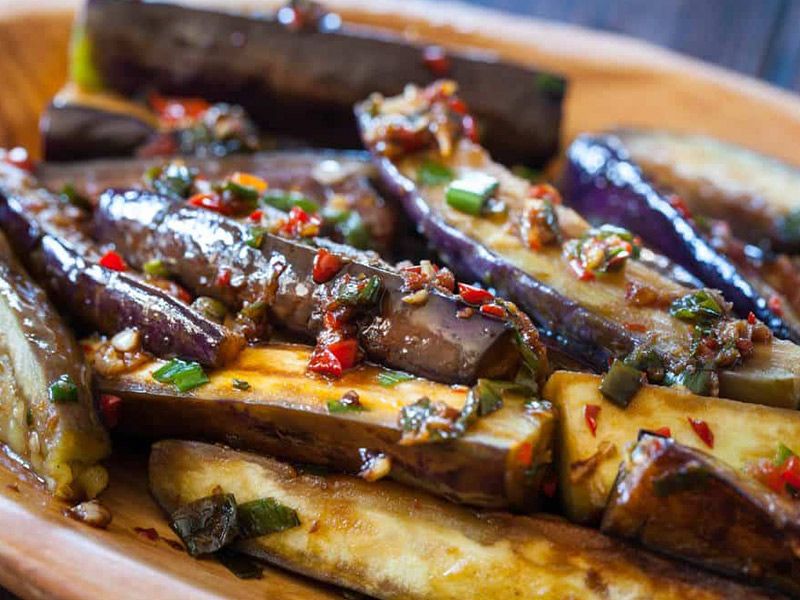 Fried eggplant Box