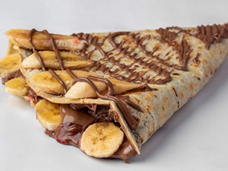 Chocolate With Banana Crepe