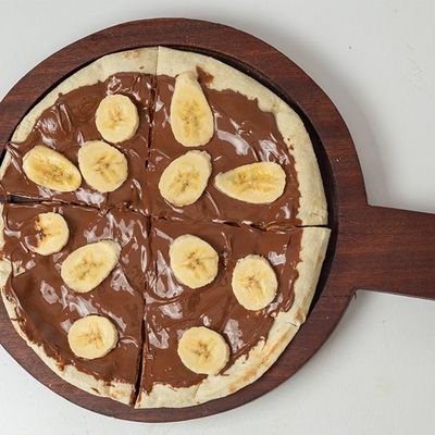Chocolate Banana Hazelnut Pie