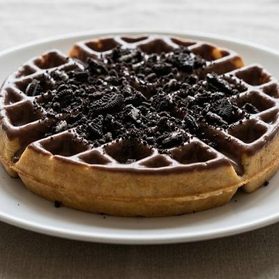 Chocolate Oreo Waffle