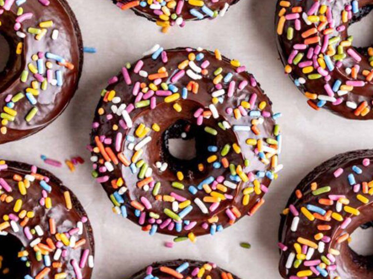 Chocolate Sprinkled Donuts