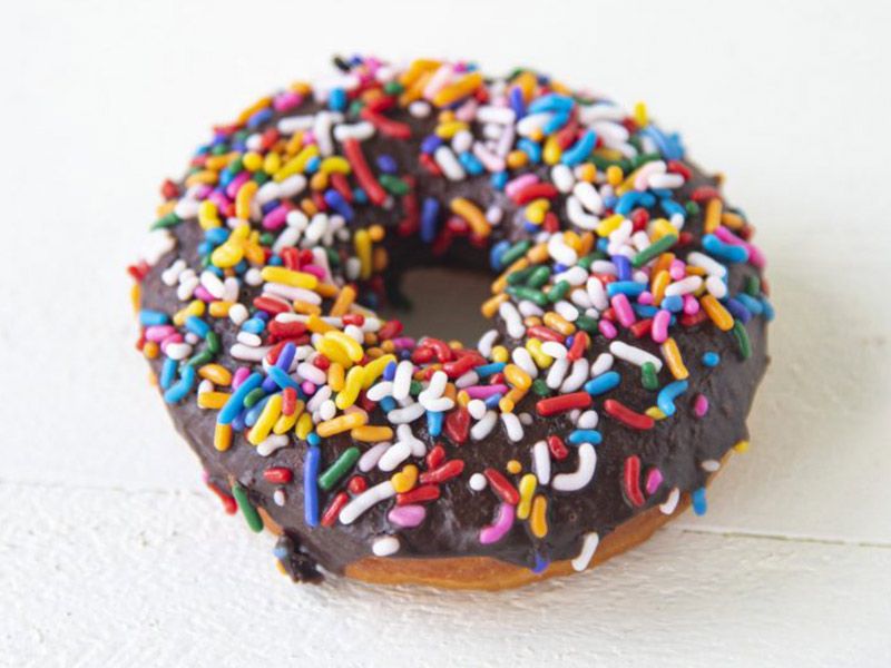 Choco Sprinkles Doughnut