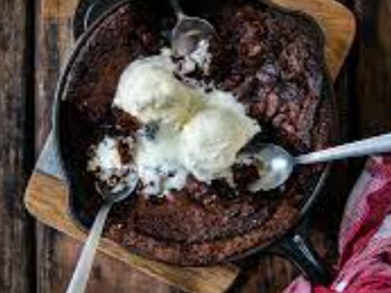 Chocolate With Ice Cream Casserole