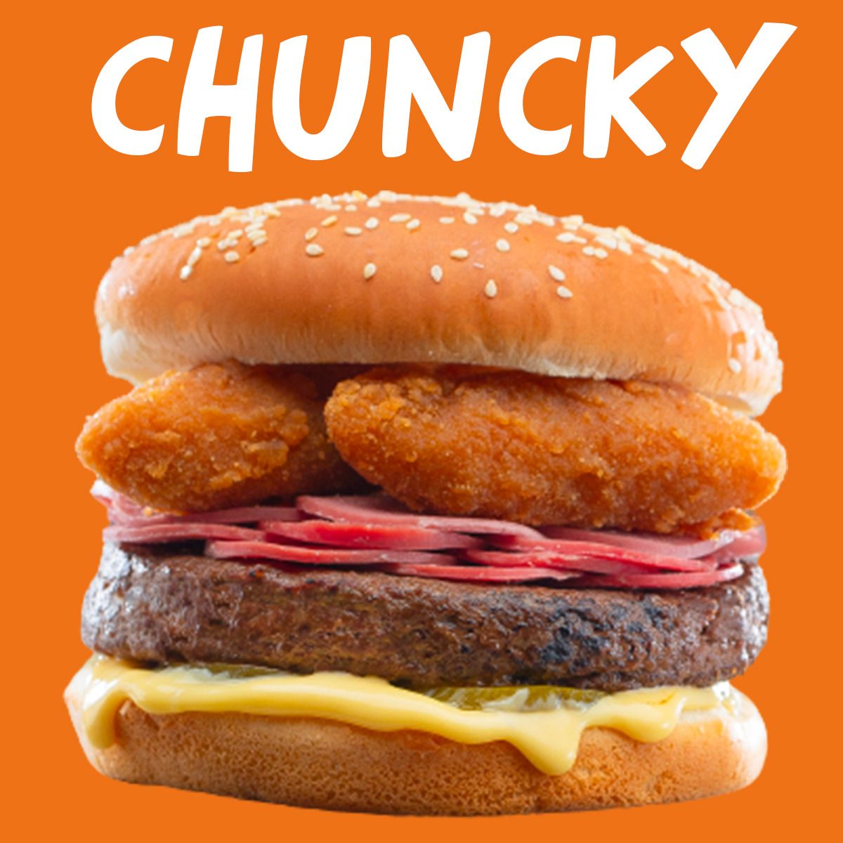 Chucky Beef Burger Sandwich