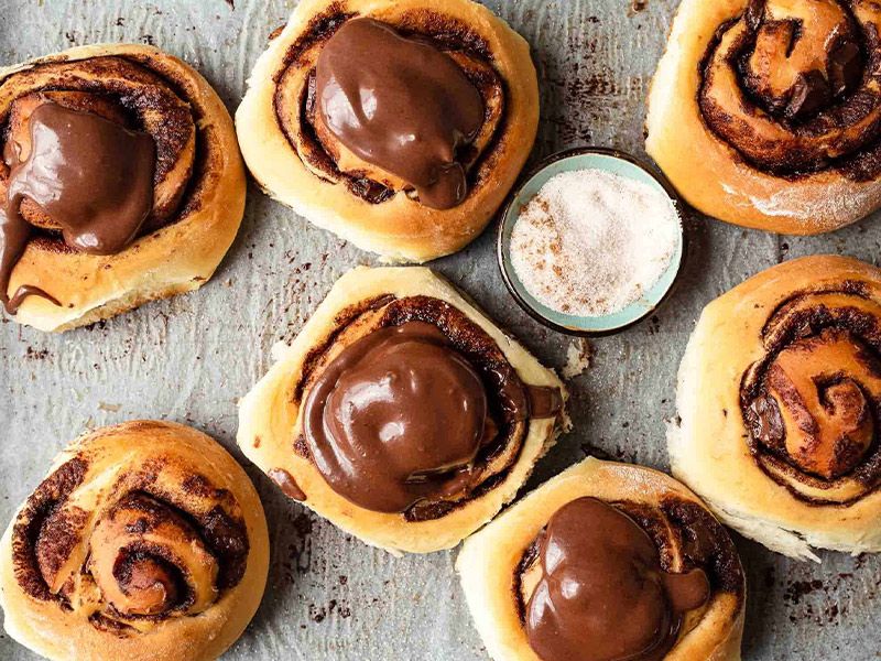 Chocolate Cinnamon Roll