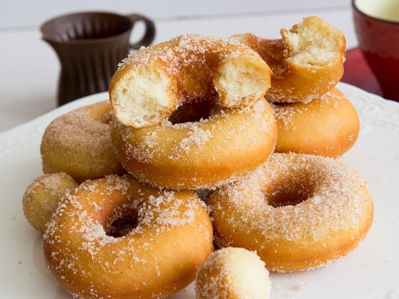 Cinnamon With Sugar Doughnut
