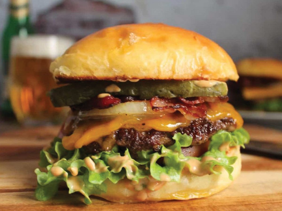 Classic Burger sandwich