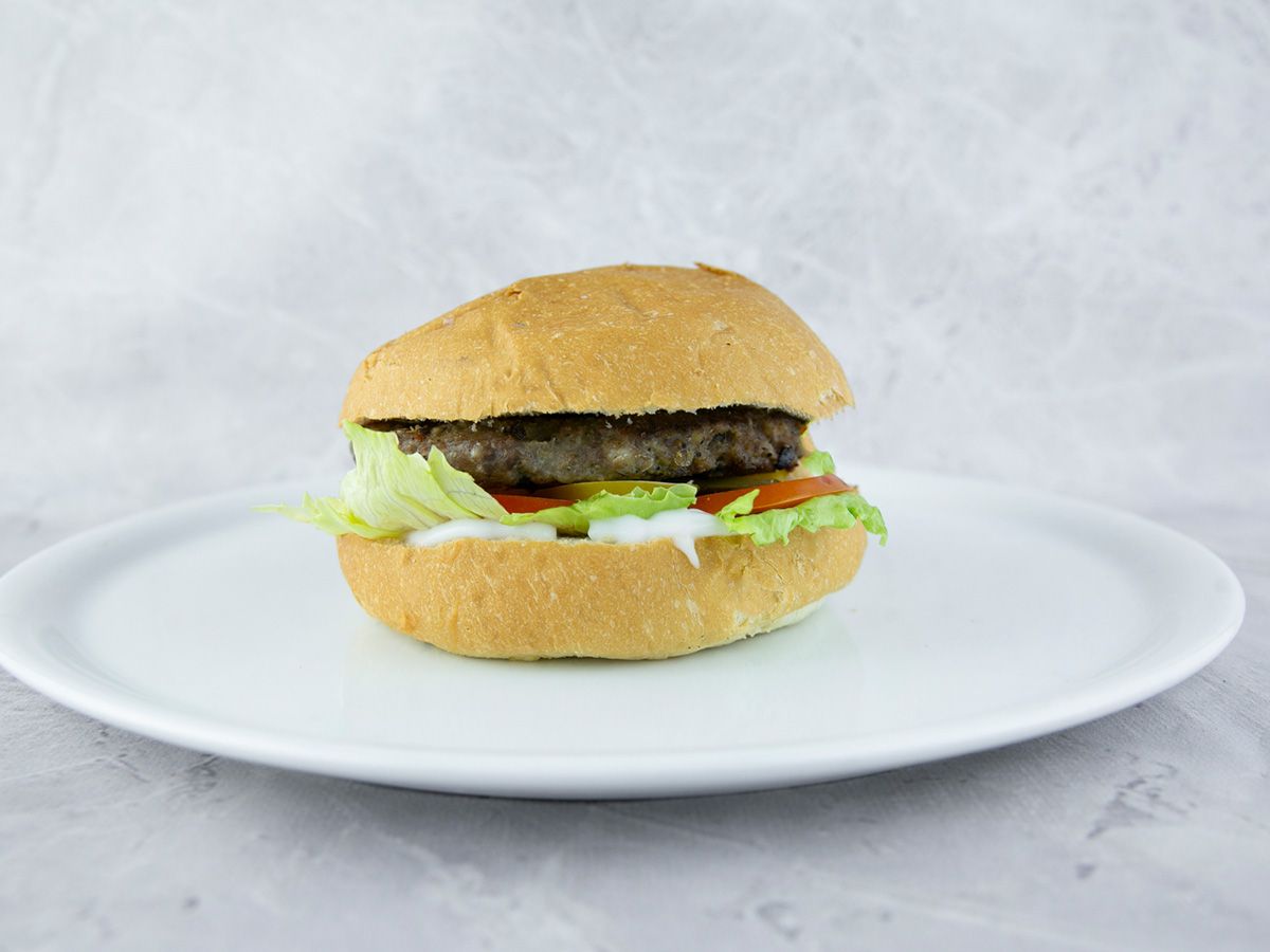 Classic beef burger