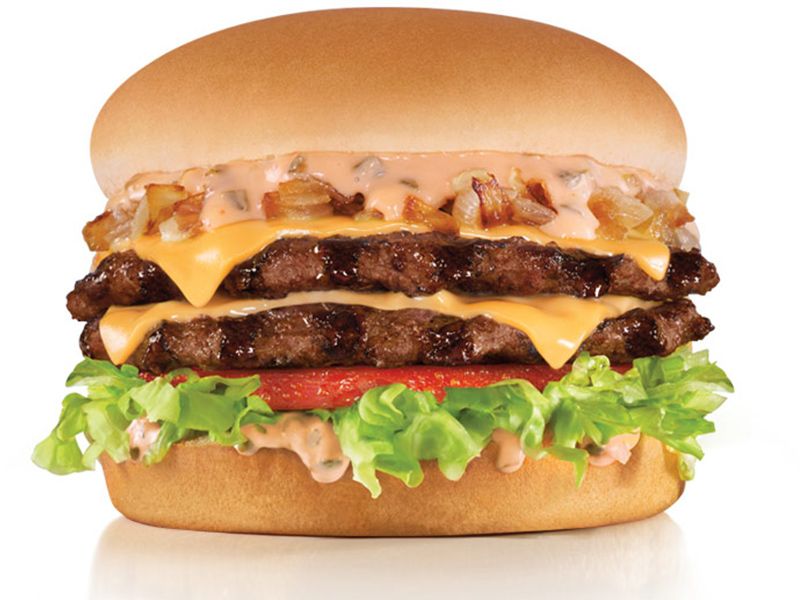 Classic Cheese Beef Burger Sandwich