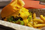 Cheesy fries Sandwich