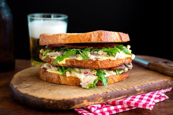 Tuna Club Sandwich