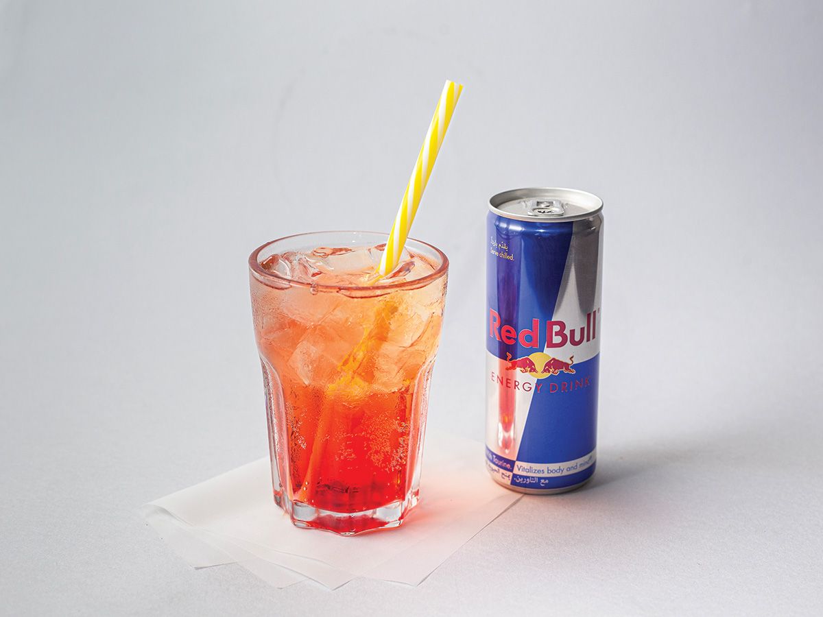 Flavored Red Bull