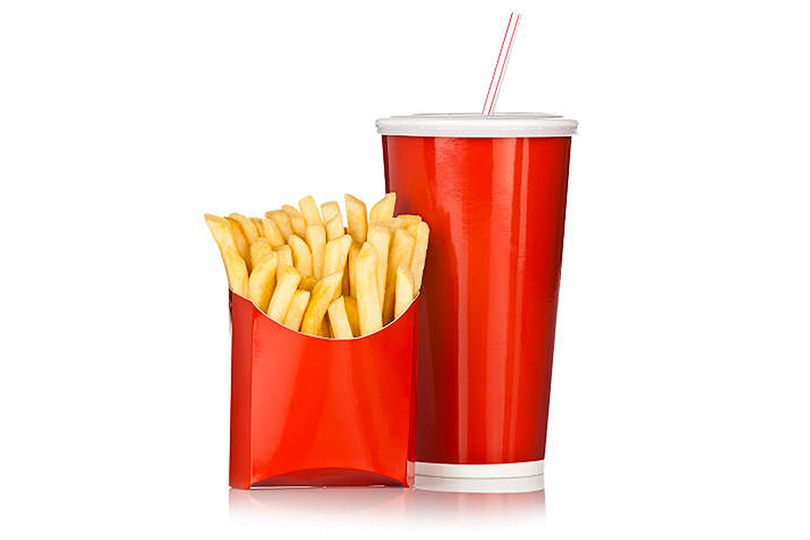 King combo (soft drink & chips)
