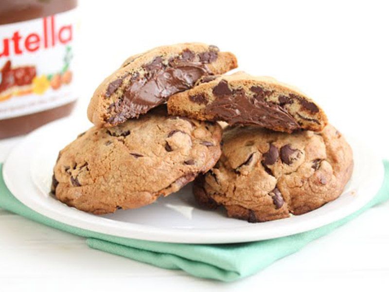Nutella Chocolate Cookies