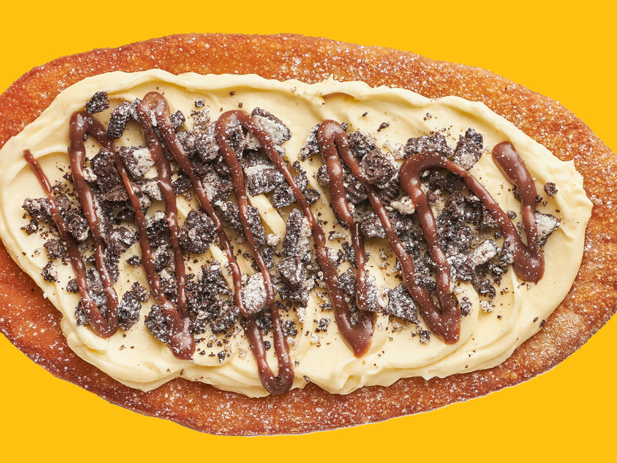 Cookies And Cream Canoe Bun