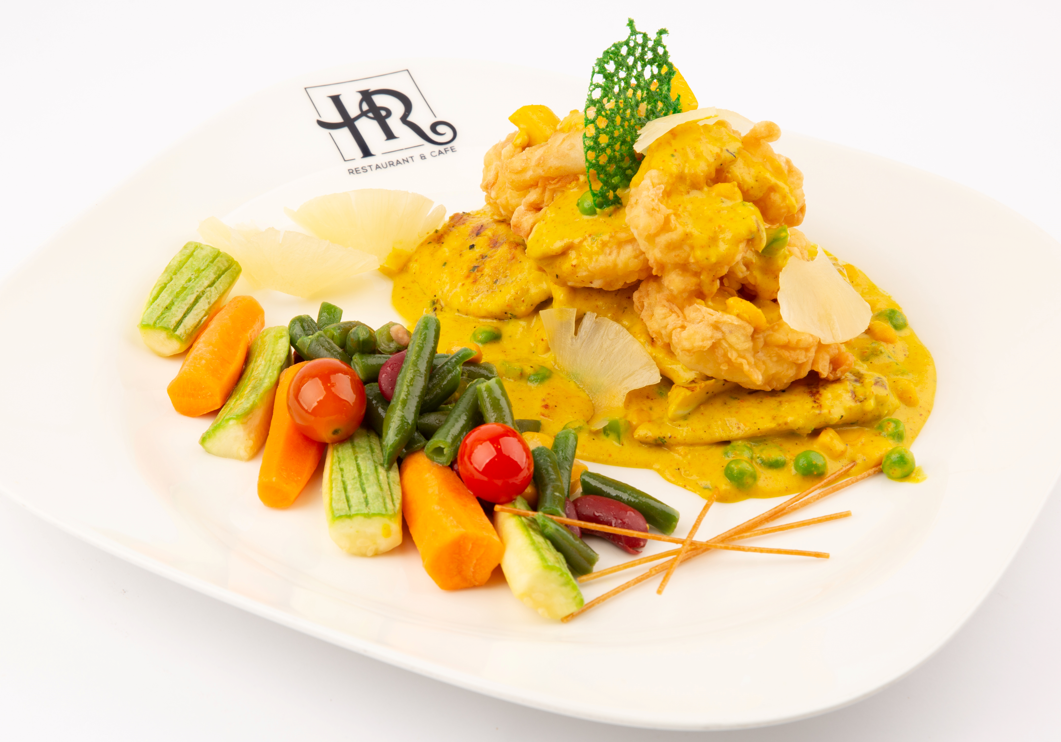 Curry Chicken And Shrimp