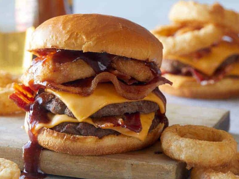 Cow Boy Beef Burger Sandwich