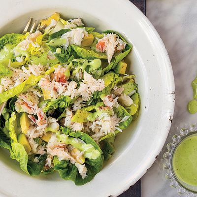 Crab Caesar Salad