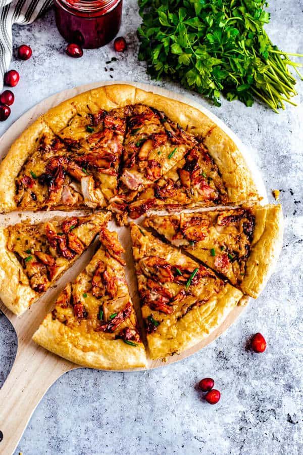 Smoked Turkey Pizza