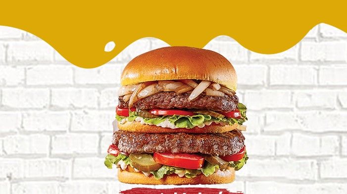 Caramelized Onions Beef Burger Sandwich