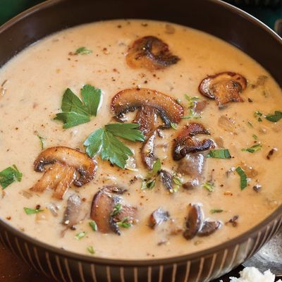 Cream of mushroom soup