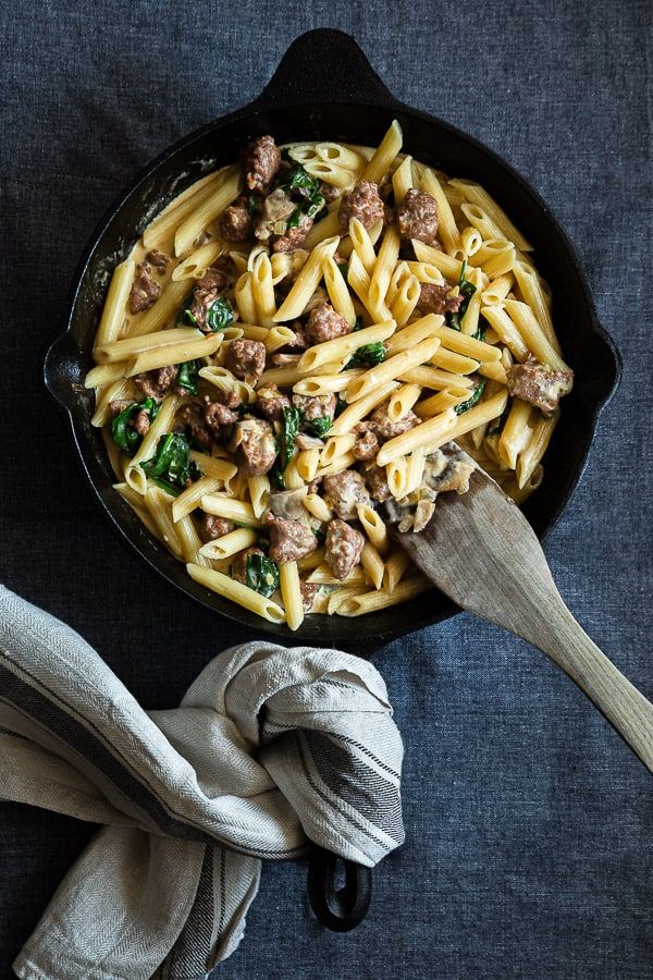 Oriental Sausage Pasta