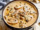 Creamy Chicken Mushroom Soup
