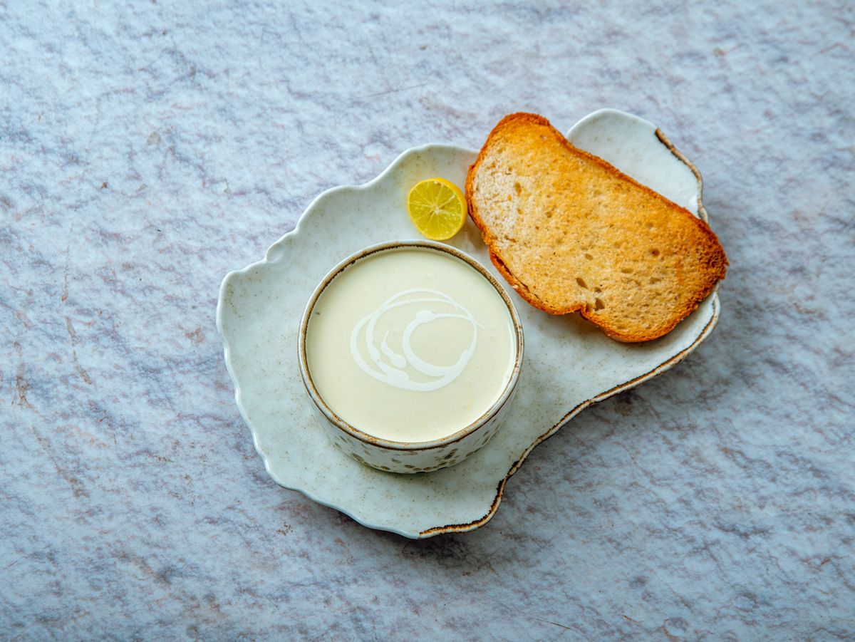 Creamy chicken soup