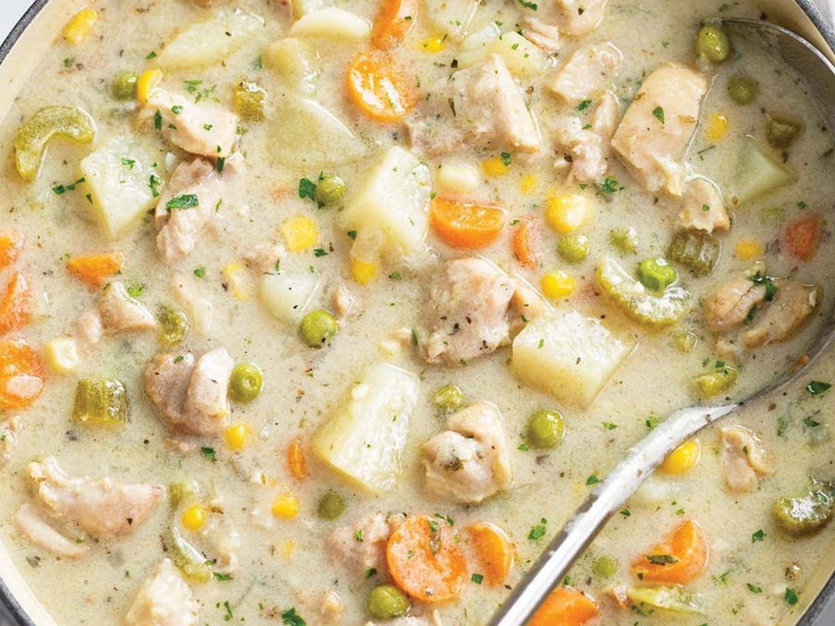 Creamy chicken Soup