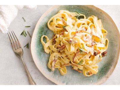 Fettuccine Carbonara Pasta