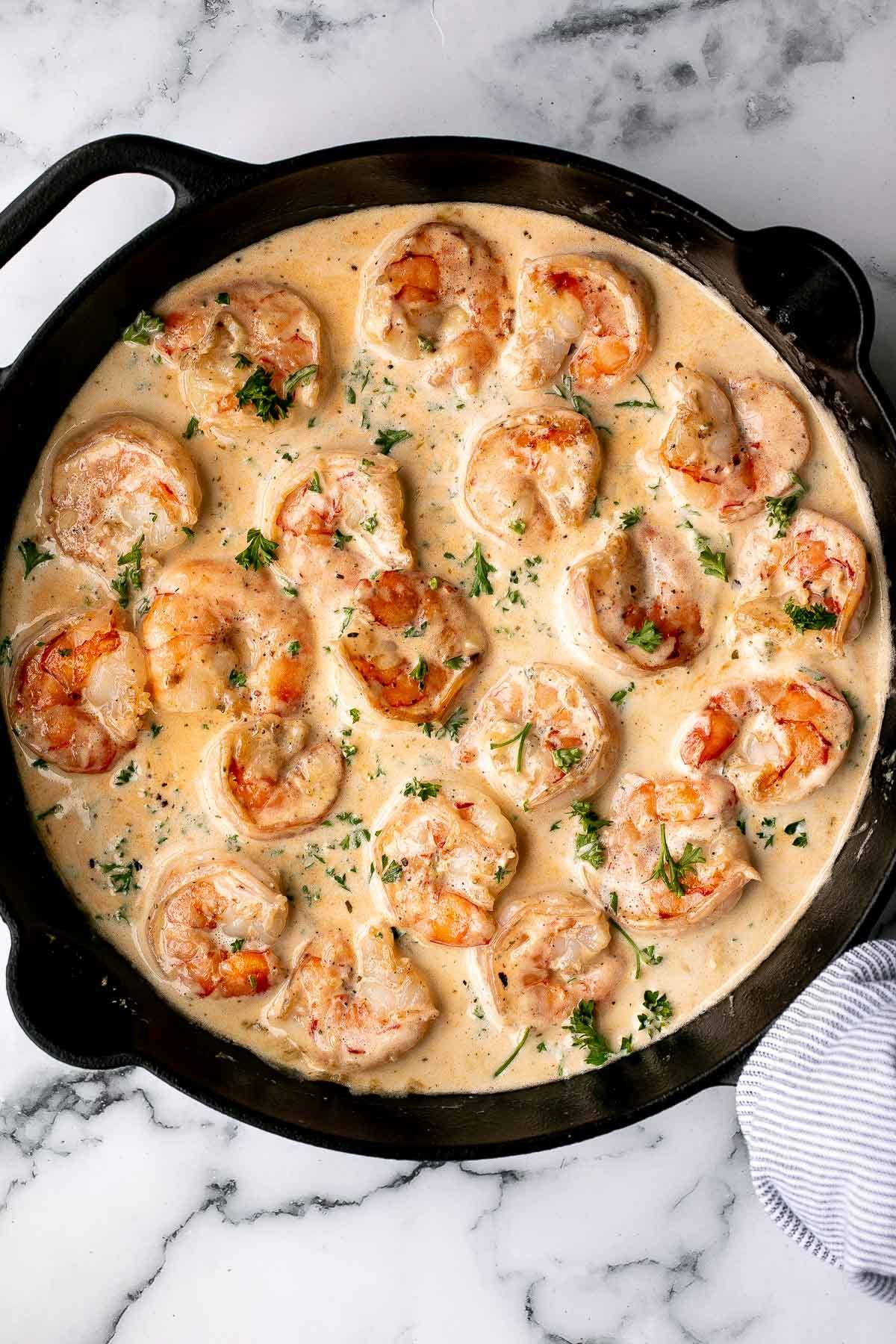 Shrimp Casserole With white sauce